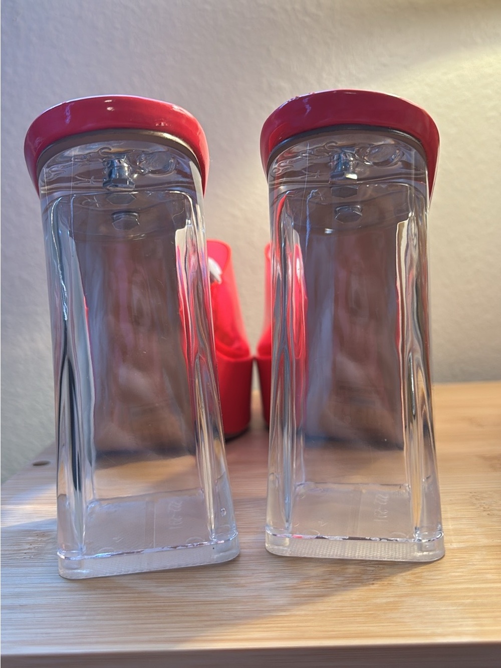 Barbie Pink Acrylic Chunky Heel - Picture 4 of 6